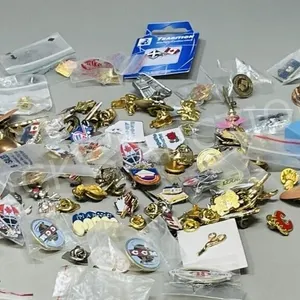 assorted collectors pins