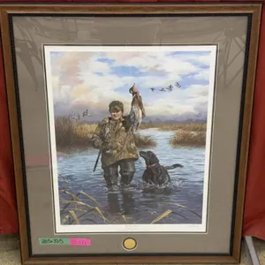 Got’em Dad by R.J. McDonald Ducks Unlimited Print