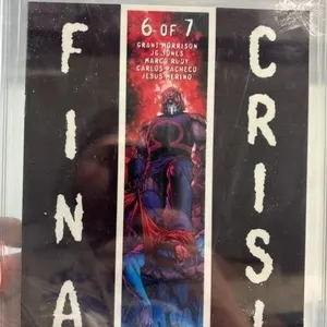 Graded 9.8 Final Crisis no 6 Comic Book DC