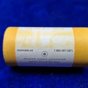 RCM 2005 Canadian 50 Cent Roll UNC
