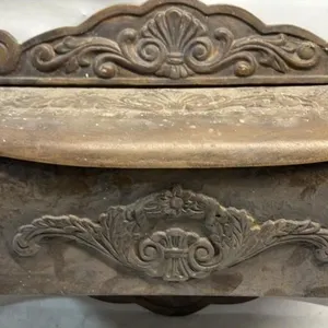 Antique Large size Brass Mailbox 17 inches across