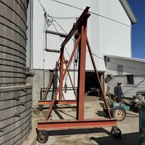 Gantry Crane with Dayton 2 Ton Winch