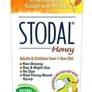 3x Boiron Stodal Adult Honey Cough Syrup, 200ml