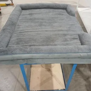 Grey Extra large dog bed, 52" x 42"