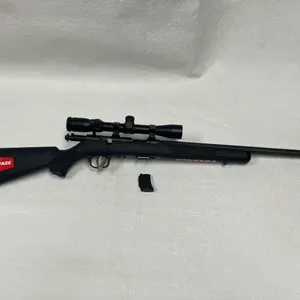 SAVAGE .22 BOLT ACTION W/ HEAVY BARREL 4241222