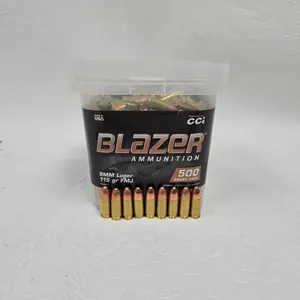 BLAZER 9MM LUGER 115GR. FMJ AMMUNITON