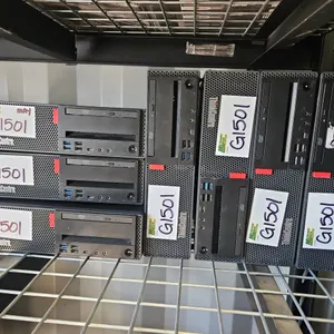 Lot of 7 Lenovo ThinkCentres - Qty 1 *Hard Drive Removed, No Cords*