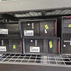 Lot of 5 Lenovo ThinkStations - Qty 1 *Hard Drive Removed, No Cords*