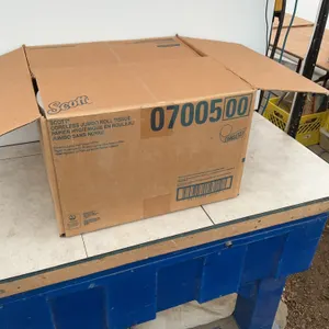 Case of 12 Coreless rolls of toilet paper