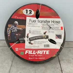 1” x 12’ fuel transfer hose