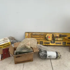 Measuring tool set, AGCO filter, sawhorse brackets, etc.