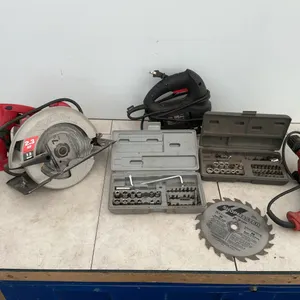 Skilsaw, electric drill, electric jigsaw, miscellaneous sockets