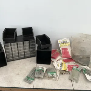 Misc hardware, storage bins