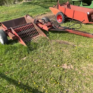 Fork type rock picker