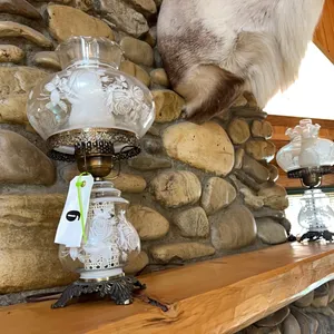 2 - ELECTRIC MANTLE LAMPS
