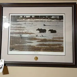 DUCKS UNLIMITED "SPRING PASSAGE" FRAMED PRINT