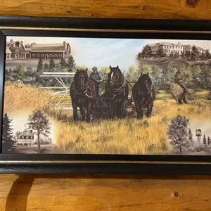 WENDY RISDALE 4 OF 5 FRAMED PRINT