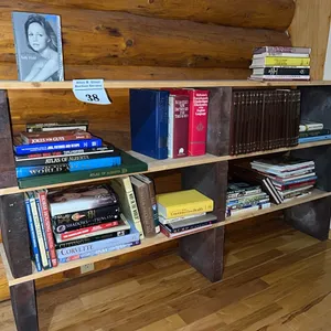 BOOKSHELF WITH ALL BOOKS