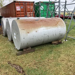 500 Gallon Galvanized Fuel Tank with Stand