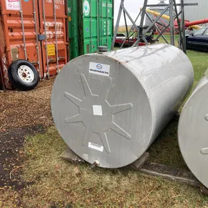 500 Gallon Galvanized Fuel Tank with Stand