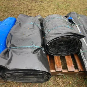 (2) 20' X 24' Poly Hay Tarps