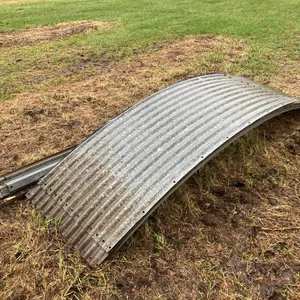13 Westeel Rosco Grain Bin Sheets with Upright Bin Support Posts