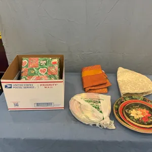 Table Cloths & Paper Plates