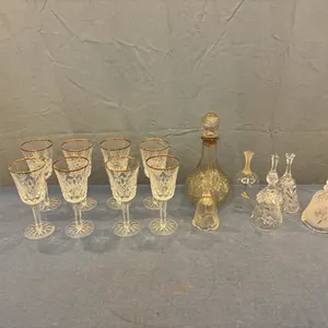 Bells, Decanter & Stemmed Glasses