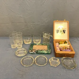 Glasses, Ashtrays & Misc
