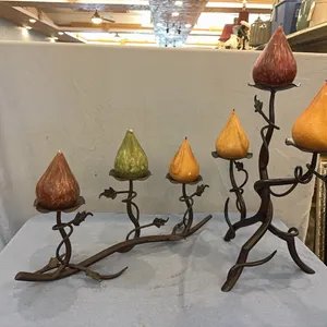 Candles, holders