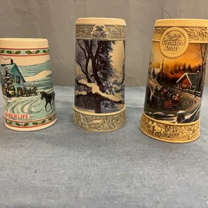 Miller beer steins