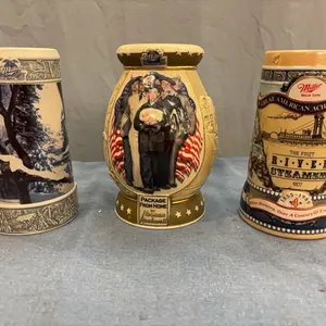 Miller beer steins