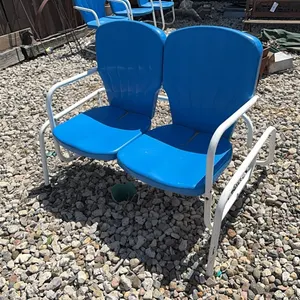 Metal seat glider