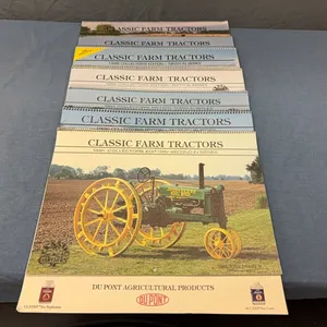90s classic farm tractor calendars