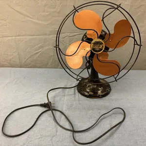 Metal oscillating fan
