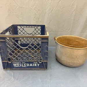 Dairy Crate & Bucket