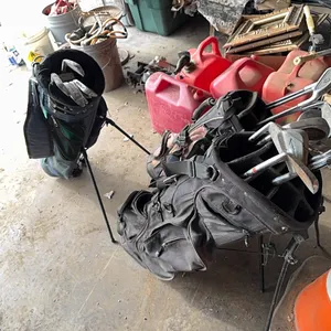 3 sets of golf clubs