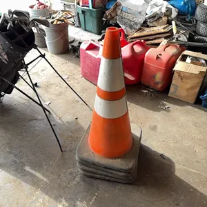 4 safety cones
