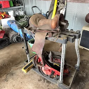 Saddle and stand
