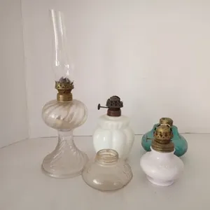 Antique Miniature Oil Lamps
