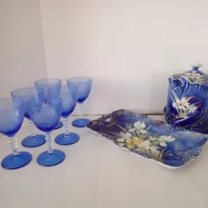 Cobalt Decorated Porcelain