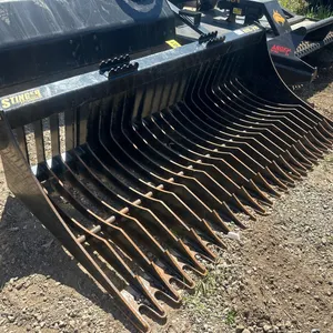 Stinger Approx 78" Skid Steer Rock Bucket Attachment