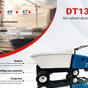 2026 DT1300-BLUE 6-Wheel Dumper (Unused)