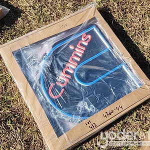 Unused Cummins Neon Sign 