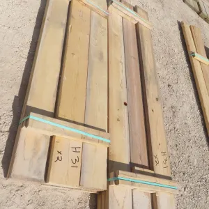 18 2"x8" x 6'-3" to 7'-4" Dimensional Lumber