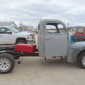 1952 Mercury ½-Ton – 6-Cyl, Cab and Chassis, Project Vehicle – Have Hood, No Box. Comes with TOD