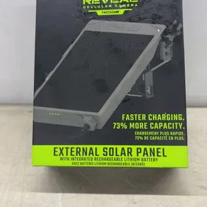 Tactacam Reveal 12-Volt External Solar Panel with Integrated Rechargeable Lithium Battery