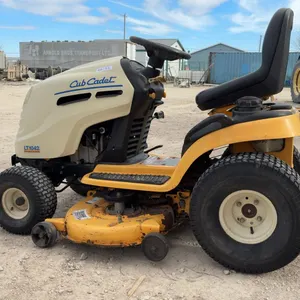 Cub Cadet LT1042 Hydrostatic Drive Riding Lawn Mower with 42" Cutting Deck, 19 HP Kohler. Runs