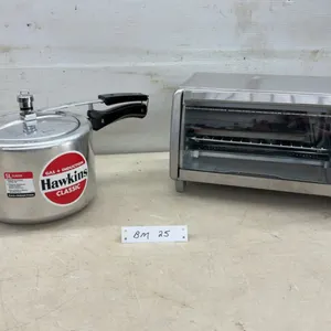 Hawkins Classic 5-Liter Pressure Cooker and Black+Decker Toaster Oven