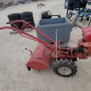 Troy Built Walk-Behind Tractor with Rear Mounted Rotary Tiller and Kohler Command Pro Engine Runs